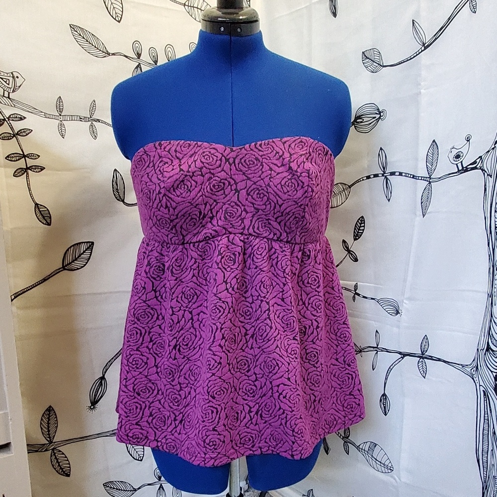 Torrid - Rose Tube Top